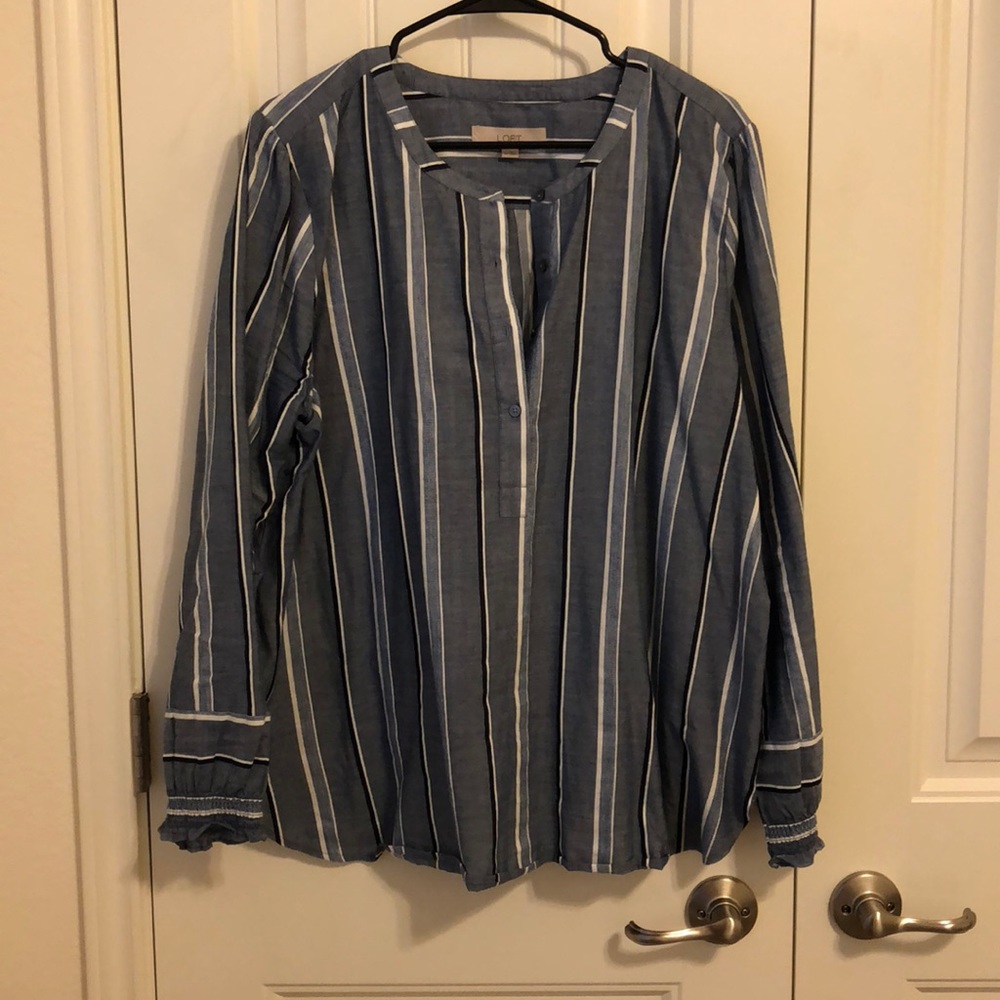 Loft Striped Blouse